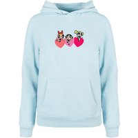 Merchcode Kapuzenpullover "Merchcode Ladies The Powerpuff Girls - Triple Heart Basic Hoody", (1 tlg.) von Merchcode