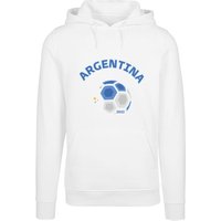 Merchcode Kapuzensweatshirt "Merchcode Herren Argentina Football Dress Heavy Hoody", (1 tlg.) von Merchcode