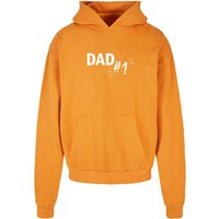 Merchcode Kapuzensweatshirt "Merchcode Herren Fathers Day - Dad number 1 Ultra Heavy Hoody", (1 tlg.) von Merchcode