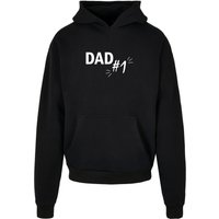 Merchcode Kapuzensweatshirt "Merchcode Herren Fathers Day - Dad number 1 Ultra Heavy Hoody", (1 tlg.) von Merchcode