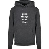 Merchcode Kapuzensweatshirt "Merchcode Herren Good Things Take Time Basic Hoody", (1 tlg.) von Merchcode