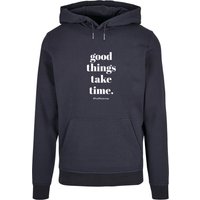 Merchcode Kapuzensweatshirt "Merchcode Herren Good Things Take Time Basic Hoody", (1 tlg.) Merchcode Kapuzensweatshirt "Merchcode Herren Good Things Take Time Basic Hoody", (1 tlg.) von Merchcode