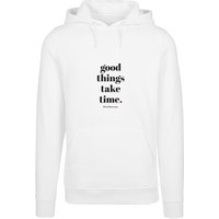 Merchcode Kapuzensweatshirt "Merchcode Herren Good Things Take Time Hoody", (1 tlg.) von Merchcode