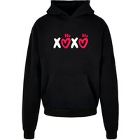 Merchcode Kapuzensweatshirt "Merchcode Herren Valentines Day - XOXO Ultra Heavy Hoody", (1 tlg.) von Merchcode