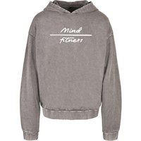 Merchcode Kapuzensweatshirt "Merchcode Mind Fitness Acid Washed Oversized Hoodie", (1 tlg.) von Merchcode
