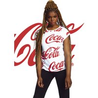 Merchcode Kurzarmshirt "Merchcode Damen Ladies Coca Cola AOP Tee", (1 tlg.) von Merchcode