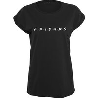 Merchcode Kurzarmshirt "Merchcode Damen Ladies Friends Logo Tee" 1 Stk. von Merchcode