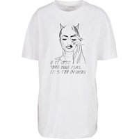 Merchcode Kurzarmshirt "Merchcode Damen Ladies Inner Peace Sign", (1 tlg.) von Merchcode