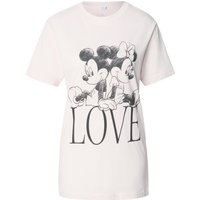 Merchcode Kurzarmshirt "Merchcode Damen Ladies Minnie Loves Mickey Tee" 1 Stk. von Merchcode