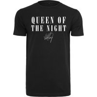 Merchcode Kurzarmshirt "Merchcode Damen Ladies Whitney Queen Of The Night Tee", (1 tlg.) von Merchcode