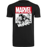 Merchcode Kurzarmshirt "Merchcode Herren Avengers Smashing Hulk Tee", (1 tlg.) von Merchcode
