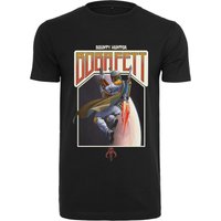 Merchcode Kurzarmshirt "Merchcode Herren Boba Fett Retro Tee", (1 tlg.) von Merchcode