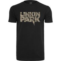 Merchcode Kurzarmshirt "Merchcode Herren Linkin Park Distressed Logo Tee", (1 tlg.) von Merchcode
