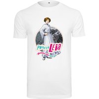 Merchcode Kurzarmshirt "Merchcode Herren Star Wars Leia Logo Tee", (1 tlg.) von Merchcode