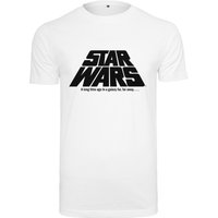 Merchcode Kurzarmshirt "Merchcode Herren Star Wars Original Logo Tee", (1 tlg.) von Merchcode