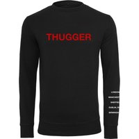Merchcode Rundhalspullover "Merchcode Herren Thugger Childrose Crewneck", (1 tlg.) Merchcode Rundhalspullover "Merchcode Herren Thugger Childrose Crewneck", (1 tlg.) von Merchcode