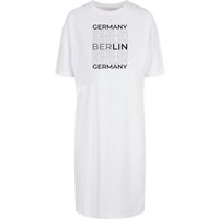 Merchcode Shirtkleid "Merchcode Damen Ladies Berlin Organic Oversized Slit Tee Dress", (1 tlg.) von Merchcode