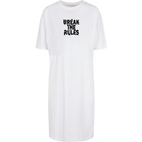 Merchcode Shirtkleid "Merchcode Damen Ladies Break The Rules 2 Oversized Slit Dress", (1 tlg.) von Merchcode