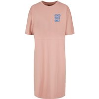 Merchcode Shirtkleid "Merchcode Damen Ladies Good Vibes Only Oversized Slit Tee Dress" 1 Stk. tlg. von Merchcode
