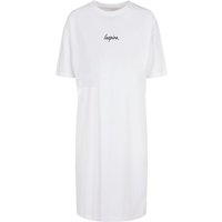 Merchcode Shirtkleid "Merchcode Damen Ladies Inspire Oversized Slit Tee Dress", (1 tlg.) von Merchcode