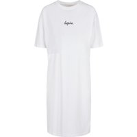 Merchcode Shirtkleid "Merchcode Damen Ladies Inspire Oversized Slit Tee Dress" 1 Stk. tlg. von Merchcode