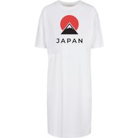 Merchcode Shirtkleid "Merchcode Damen Ladies Japan Organic Oversized Slit Tee Dress" 1 Stk. tlg. von Merchcode