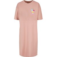 Merchcode Shirtkleid "Merchcode Damen Ladies Pina Colada Oversized Slit Tee Dress", (1 tlg.) von Merchcode