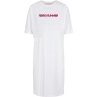 Merchcode Shirtkleid "Merchcode Damen Ladies Summer - Retro Oversized Slit Dress", (1 tlg.) von Merchcode