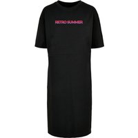 Merchcode Shirtkleid "Merchcode Damen Ladies Summer - Retro Oversized Slit Dress", (1 tlg.) von Merchcode