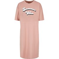 Merchcode Shirtkleid "Merchcode Damen Ladies Summer Vibes Oversized Slit Tee Dress", (1 tlg.) von Merchcode