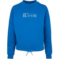 Merchcode Sweater "Merchcode Damen Ladies Time to bloom - Oversize Crewneck" Merchcode Sweater "Merchcode Damen Ladies Time to bloom - Oversize Crewneck" von Merchcode