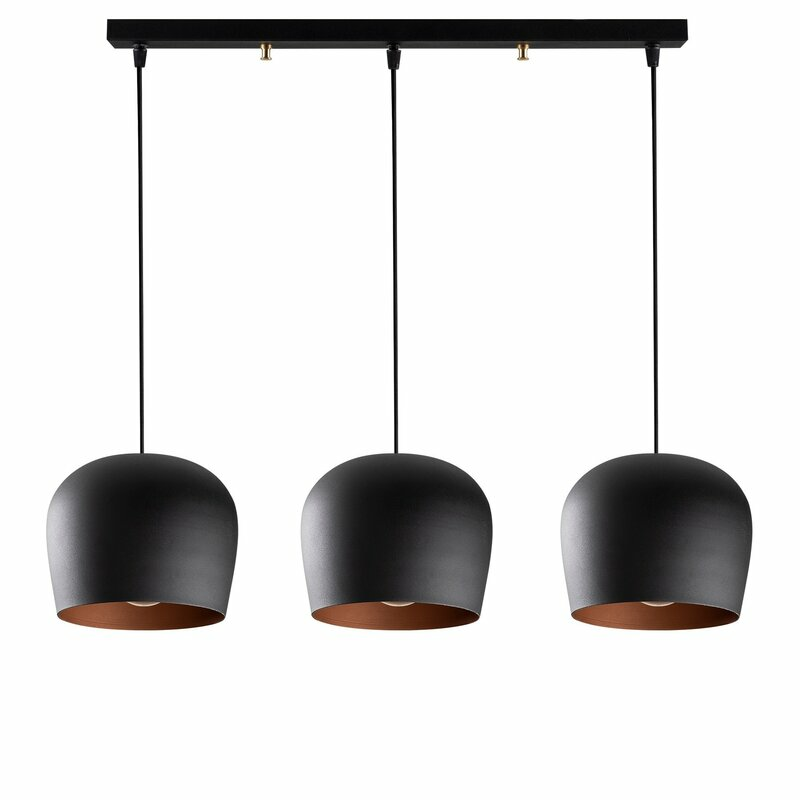 Mercury Row Excalibur Pendelleuchte Deckenleuchte Lampe Linear 3 Flammig Schwarz B-Ware Mercury Row Excalibur Pendelleuchte Deckenleuchte Lampe Linear 3 Flammig Schwarz B-Ware von Mercury Row