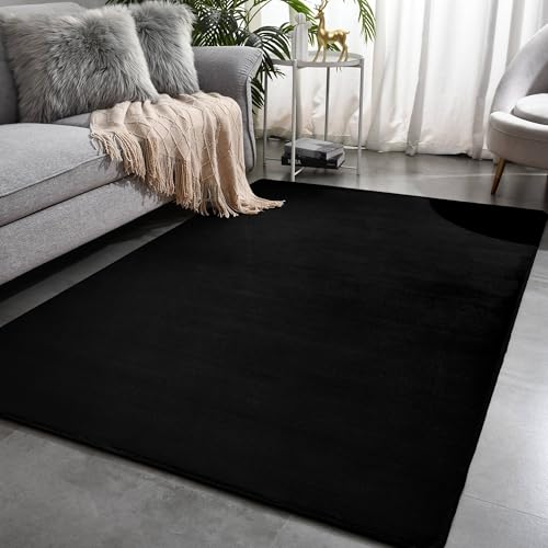 Merelax Superweicher Teppich für Wohnzimmer, Schlafzimmer, Flanell, gemütlich, rutschfest, Memory-Schaum-Teppich, maschinenwaschbar, fester Bodenteppich für Baby-Spielmatte, Kinderzimmer, Mädchen Merelax Superweicher Teppich für Wohnzimmer, Schlafzimmer, Flanell, gemütlich, rutschfest, Memory-Schaum-Teppich, maschinenwaschbar, fester Bodenteppich für Baby-Spielmatte, Kinderzimmer, Mädchen von Merelax