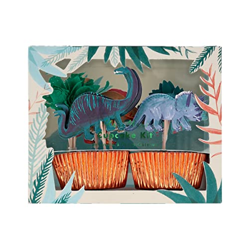 Meri Meri Dinosaur Kingdom Cupcake-Set, 24 Stück von Meri Meri