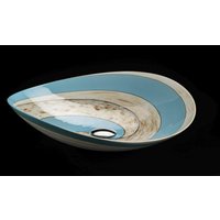Aufsatzwaschbecken Nika 51 cm Murano-Glas , Aufsatzbecken, Glaswaschbecken von Meriando