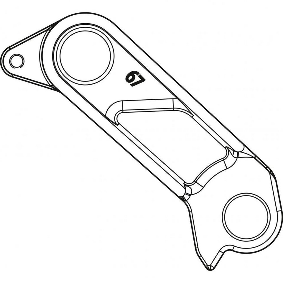 Merida Schaltaugen-Richtwerkzeug Merida Schaltauge DH-067 Shimano Direct Mount RD ab Modelljahr 2021, k Merida Schaltaugen-Richtwerkzeug Merida Schaltauge DH-067 Shimano Direct Mount RD ab Modelljahr 2021, k von Merida