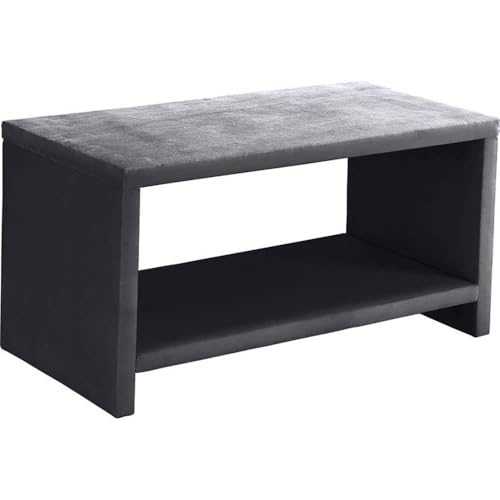 Meridian Furniture Cleo Collection Moderner Nachttisch aus Samt, gepolstert, 80 x 41,9 x 41,9 cm, Grau Meridian Furniture Cleo Collection Moderner Nachttisch aus Samt, gepolstert, 80 x 41,9 x 41,9 cm, Grau von Meridian Furniture