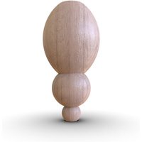 1 Stück 20cm Holz Möbelbein | Aus Massivem Buchenholz von MeriemsHome