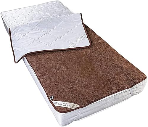 Merino Wool - Naturhaar Unterbett 100% Merino Wolle unterbett Kamelwolle Schurwolle Matratzenauflage Elegance Light Neuseeland/Matratzen-Topper (90 x 190 cm) von Merino Wool