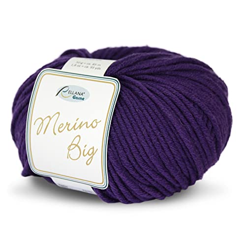 Rellana Merino Big 50g lila (35) von Merino