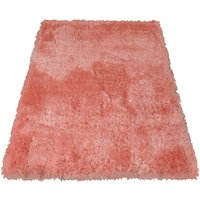 Merinos Hochflorteppich Floppy rosa B/L: ca. 120x160 cm von Merinos