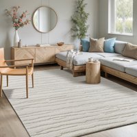 merinos Teppich "Elio 2" rechteckig 16 mm Höhe moderner Kurzflor Teppich mit Hoch-Tief-Effekt, 3D Effekt von Merinos