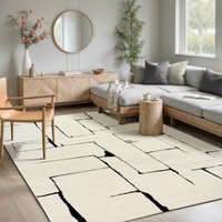 merinos Teppich "Elio 4" rechteckig 16 mm Höhe moderner Kurzflor Teppich mit Hoch-Tief-Effekt, 3D Effekt merinos Teppich "Elio 4" rechteckig 16 mm Höhe moderner Kurzflor Teppich mit Hoch-Tief-Effekt, 3D Effekt von Merinos