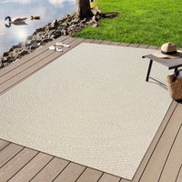merinos Teppich "Kenzy 5" rechteckig 10 mm Höhe robuster In- und Outdoor Teppich im natürlichen Jute-Look, wetterfest von Merinos