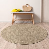 merinos Teppich "Kenzy" rund 10 mm Höhe robuster In- und Outdoor Teppich im natürlichen Jute-Look, wetterfest merinos Teppich "Kenzy" rund 10 mm Höhe robuster In- und Outdoor Teppich im natürlichen Jute-Look, wetterfest von Merinos