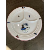 Shenango Geteilter Kinderteller Little Miss Muffet von MeriweatherFinds