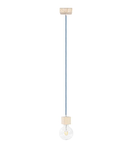 merlotti 36.301 Suspension mit Kabel Textil, blau, 2 Meter von Merlotti