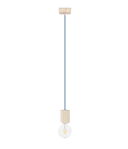 merlotti 36.400 Suspension mit Kabel Textil, blau, 1 Meter von Merlotti