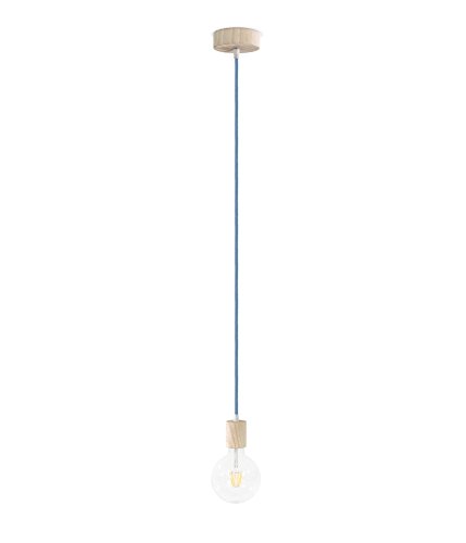 merlotti 36.501 Suspension mit Kabel Textil, blau, 2 Meter von Merlotti