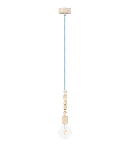 merlotti 36.700 Suspension mit Kabel Textil, blau, 1 Meter von Merlotti